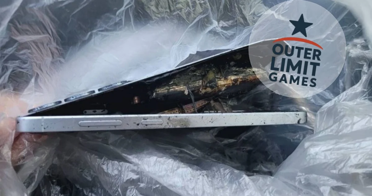 Samsung Galaxy S25 Plus fire smartphone explosion