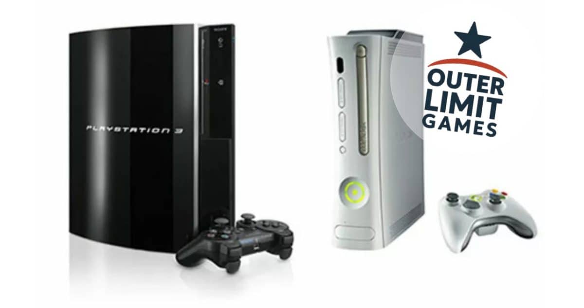 Xbox 360 lancement contre PlayStation -poster