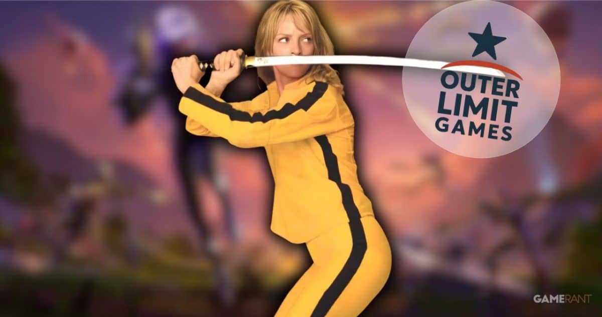 Kill Bill Fortnite scène crossover -poster