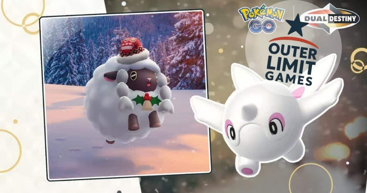 costume shiny Pokémon Go événement -montage